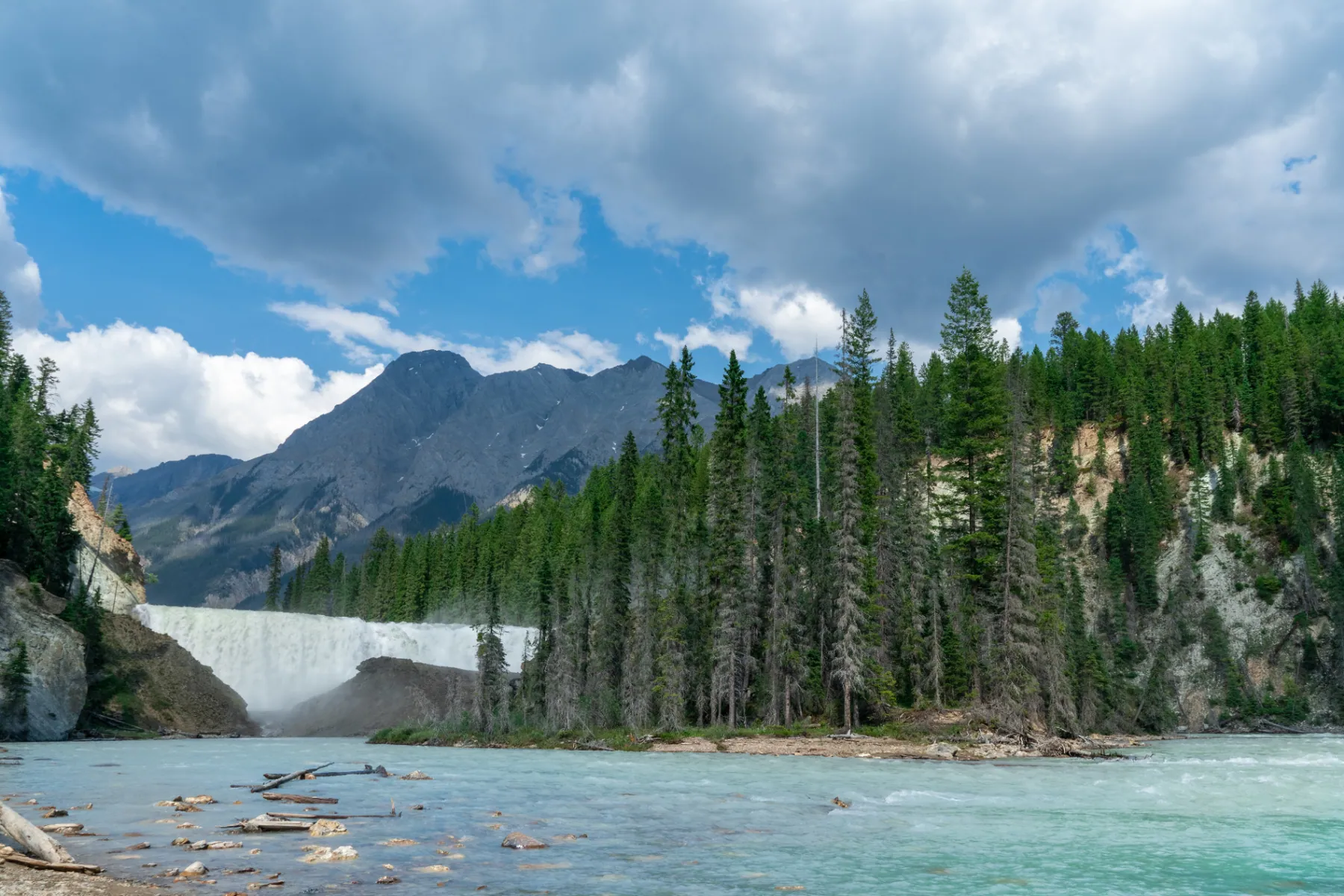 Wapta Falls — Editorial